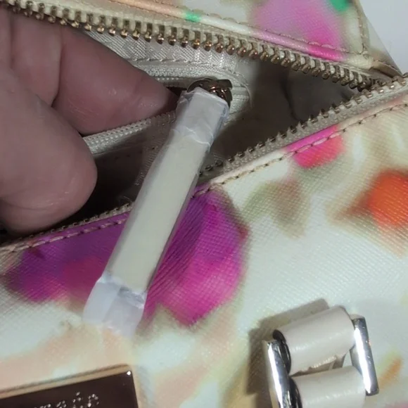 Kate Spade Grant Street Grainy Mini Cassie Giverny Floral Bag - Picture 9 of 14